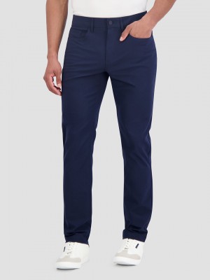 Ben Sherman 4Way Stretch Tech Regular Hose Navy | 17036DMOQ