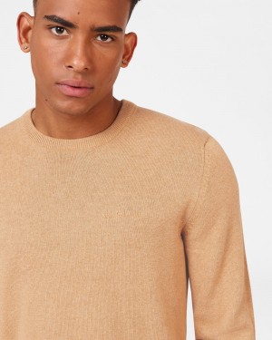 Ben Sherman Signature Crewneck Strickwaren Grau | 80347KPUQ