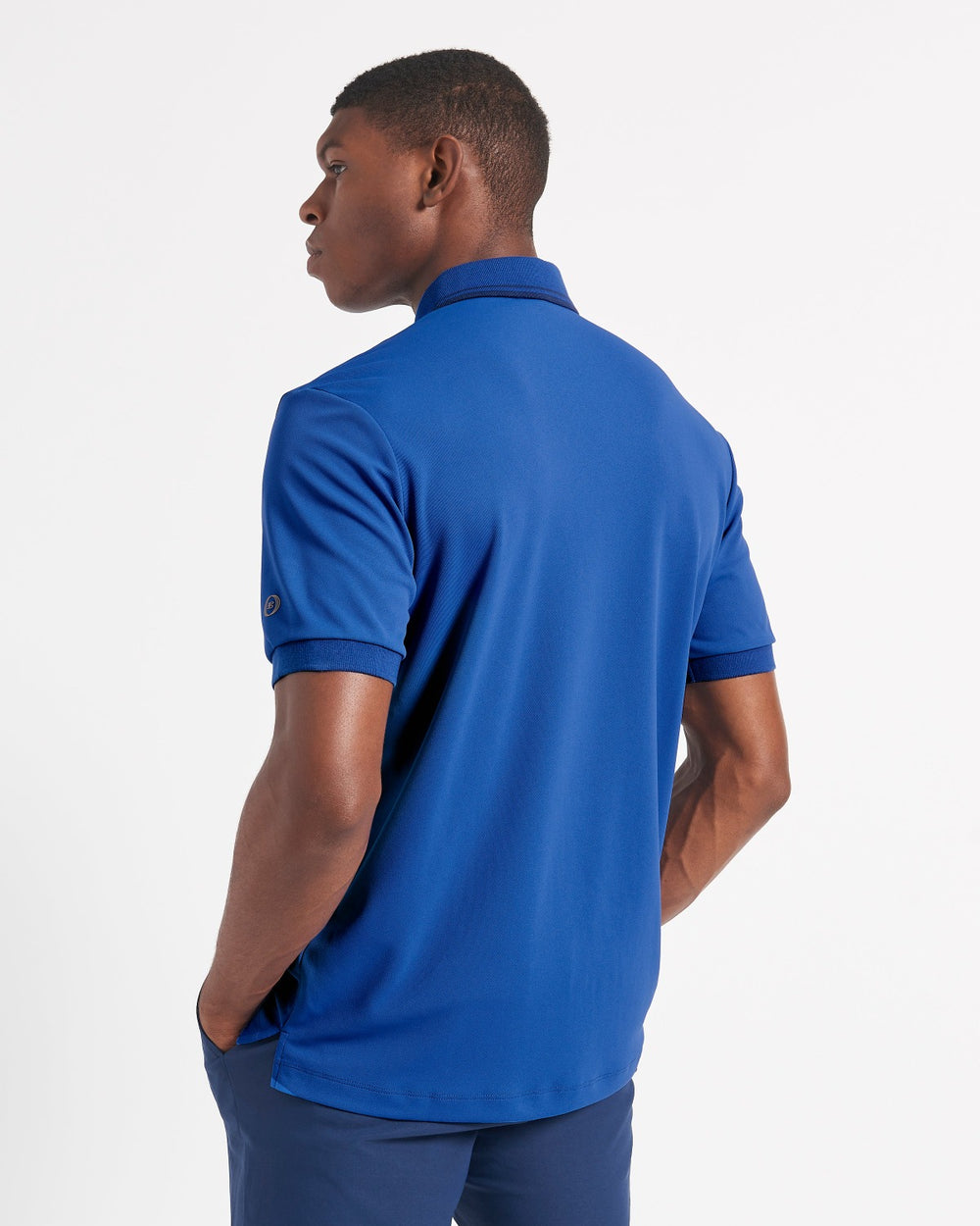 Ben Sherman 360 Motion Stretch Polo Shirts Blau Königsblau | 10642ISGO