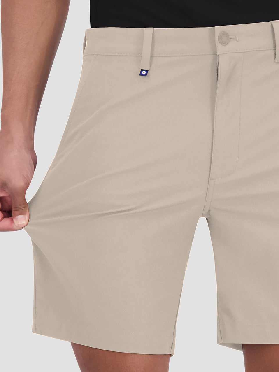 Ben Sherman 4Way Stretch Tech Kurze Hose Khaki | 95763RUHM