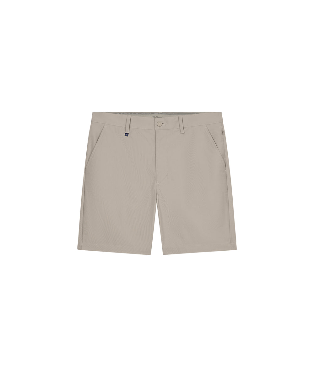 Ben Sherman 4Way Stretch Tech Kurze Hose Khaki | 95763RUHM