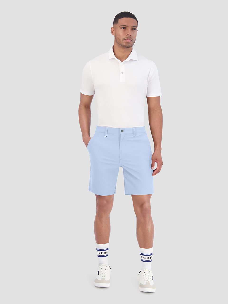 Ben Sherman 4Way Stretch Tech Kurze Hose Blau | 81450TRQU