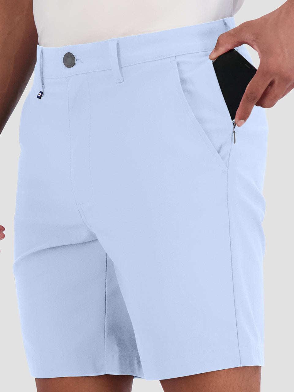 Ben Sherman 4Way Stretch Tech Kurze Hose Blau | 81450TRQU