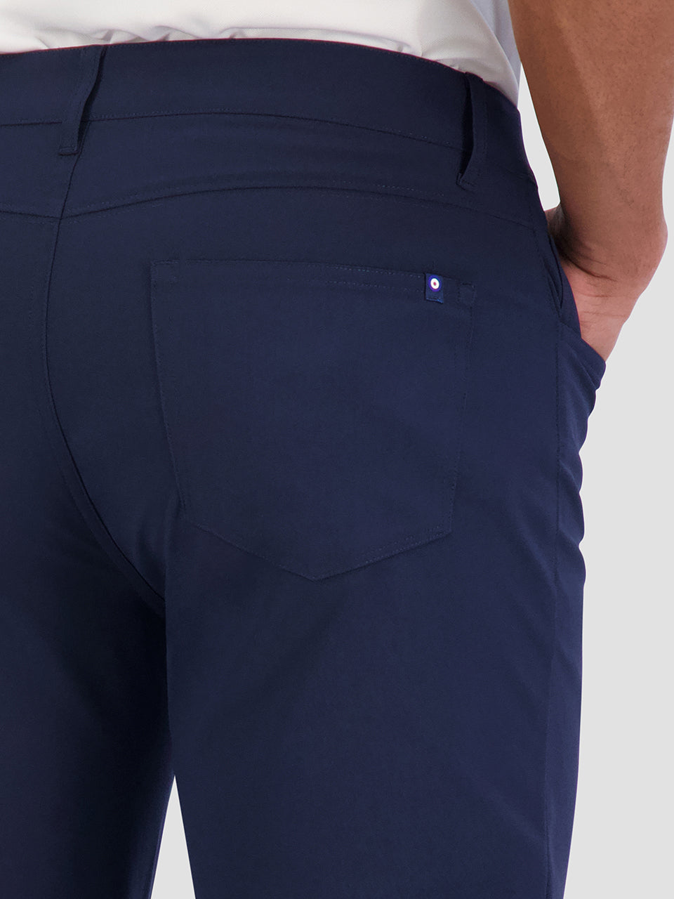 Ben Sherman 4Way Stretch Tech Regular Hose Navy | 17036DMOQ