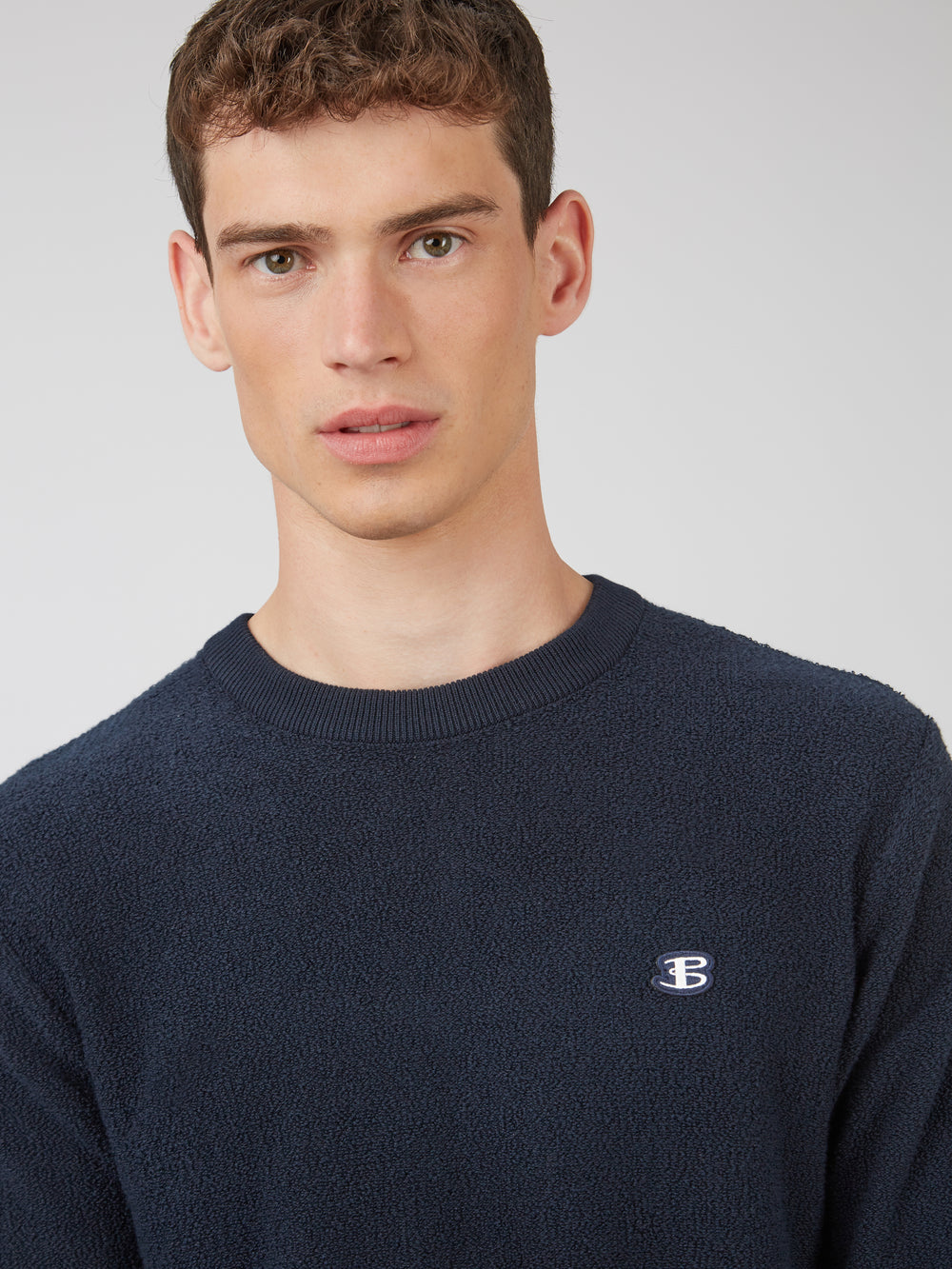 Ben Sherman B by Ben Sherman Crewneck Strickwaren Navy | 18960WONU