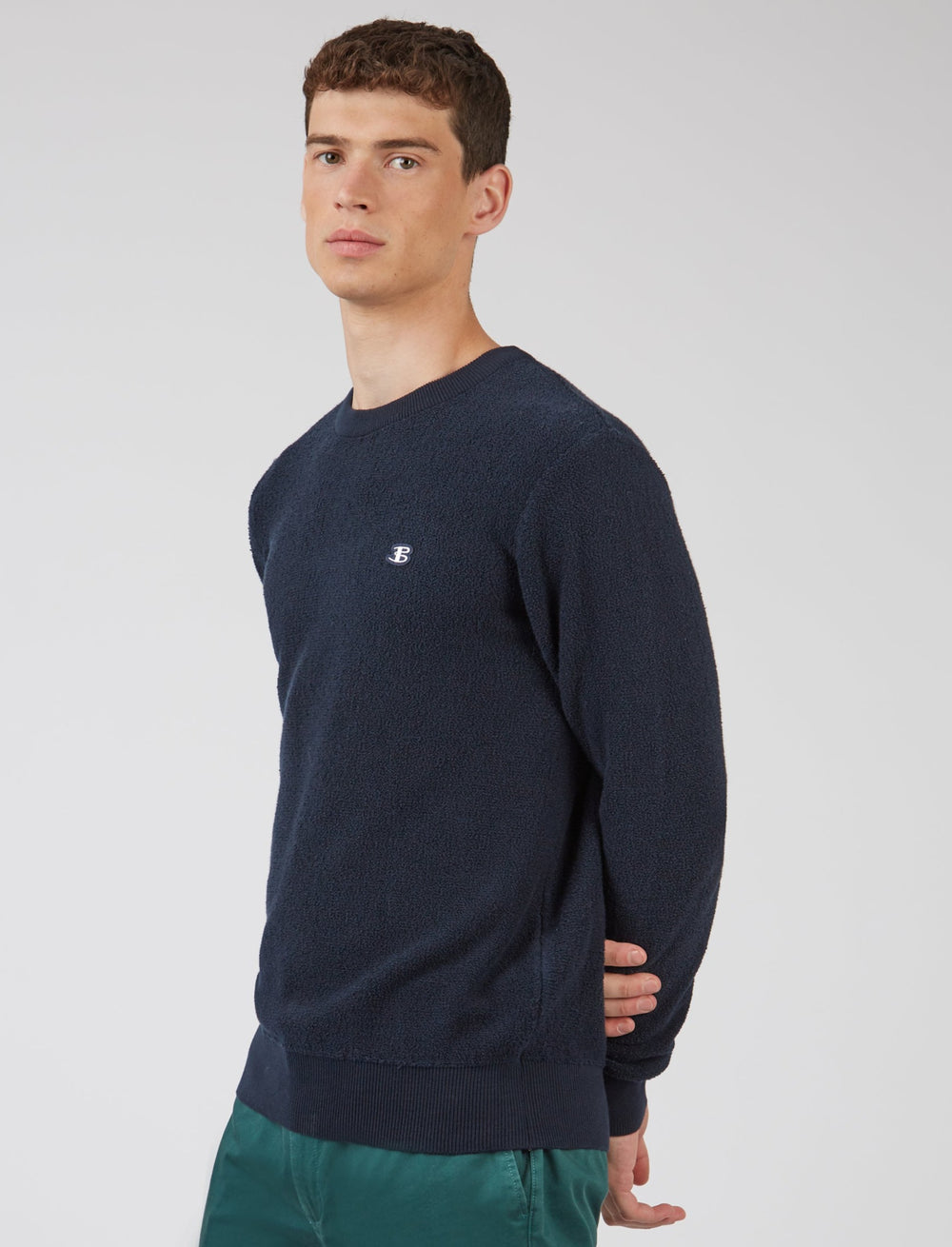 Ben Sherman B by Ben Sherman Crewneck Strickwaren Navy | 18960WONU