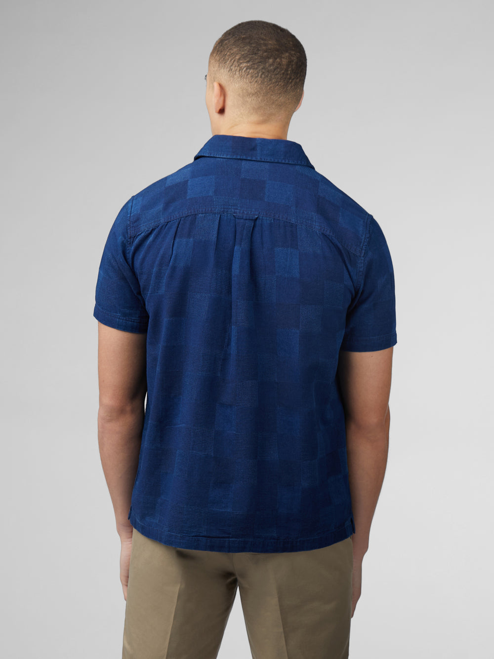 Ben Sherman B by Ben Sherman Indigo Check Hemd Navy | 90527QVSZ