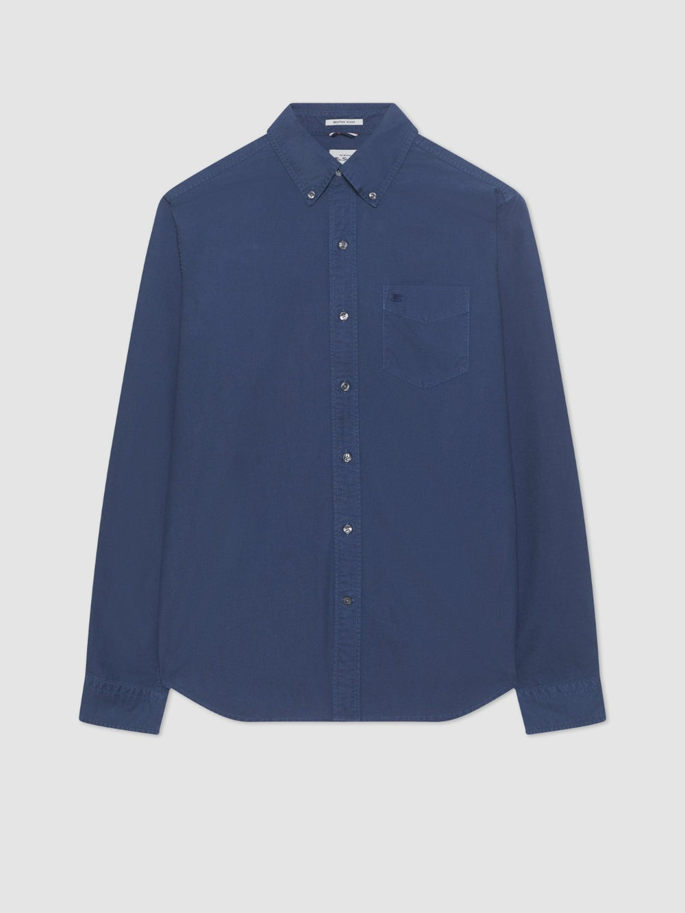 Ben Sherman Beatnik Oxford Garment Dye Hemd Indigo | 43850LJNY