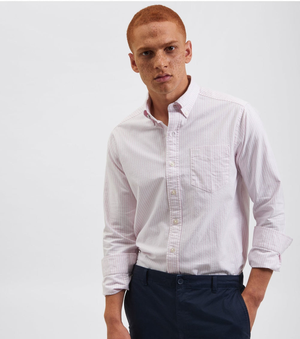 Ben Sherman Brighton Oxford Hemd Rosa | 01859JLOG