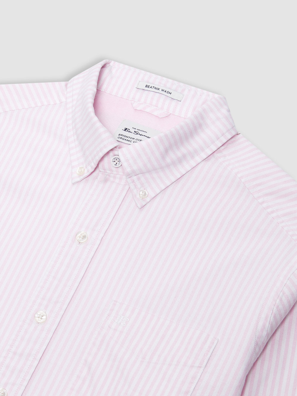 Ben Sherman Brighton Oxford Hemd Rosa | 01859JLOG