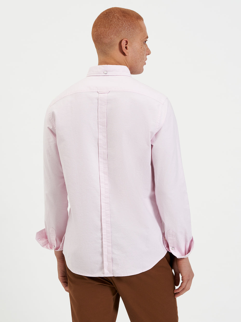 Ben Sherman Brighton Oxford Organic Hemd Rosa | 86254HDZT