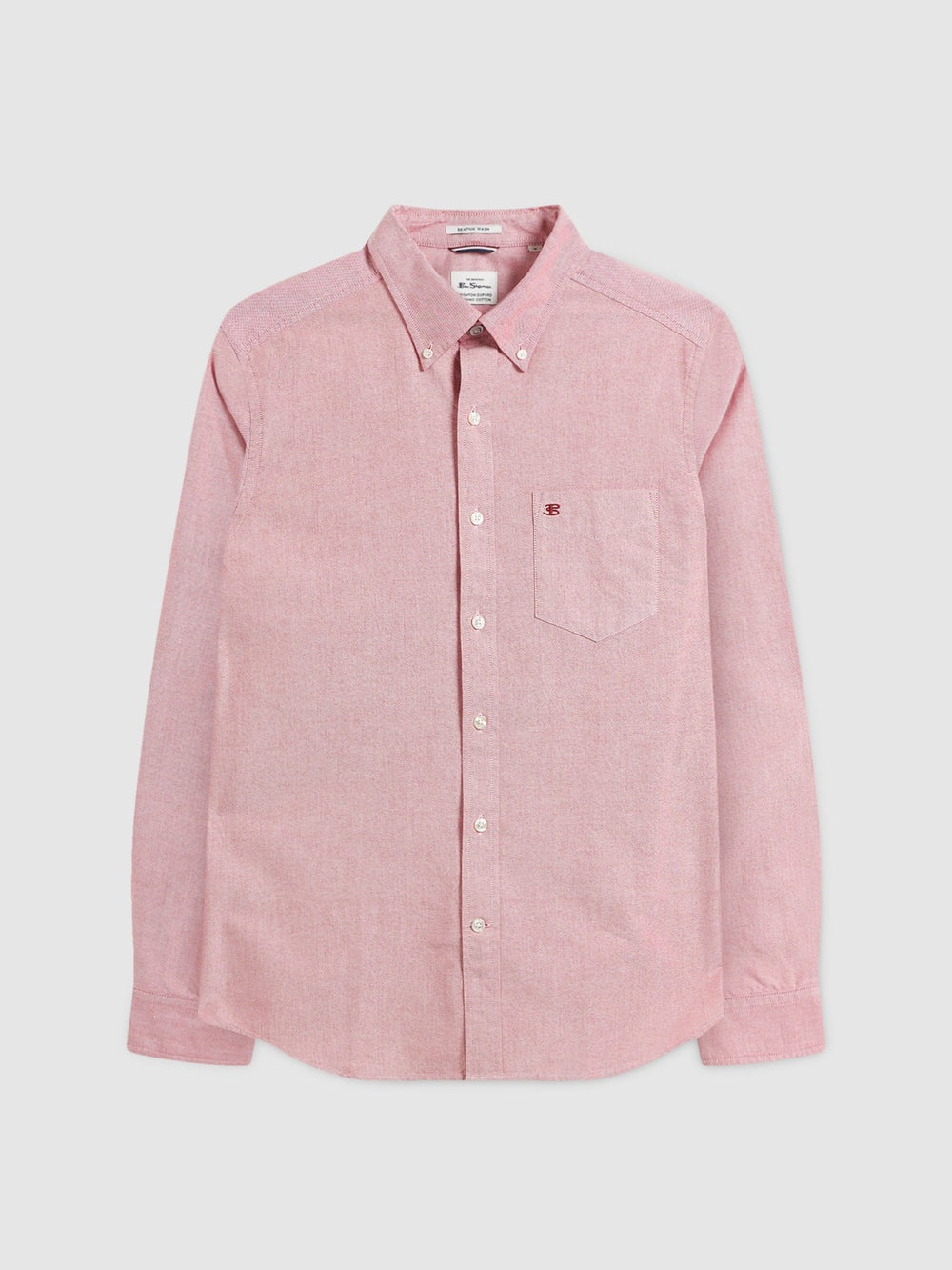 Ben Sherman Brighton Oxford Organic Hemd Hellrot | 21795TVCA