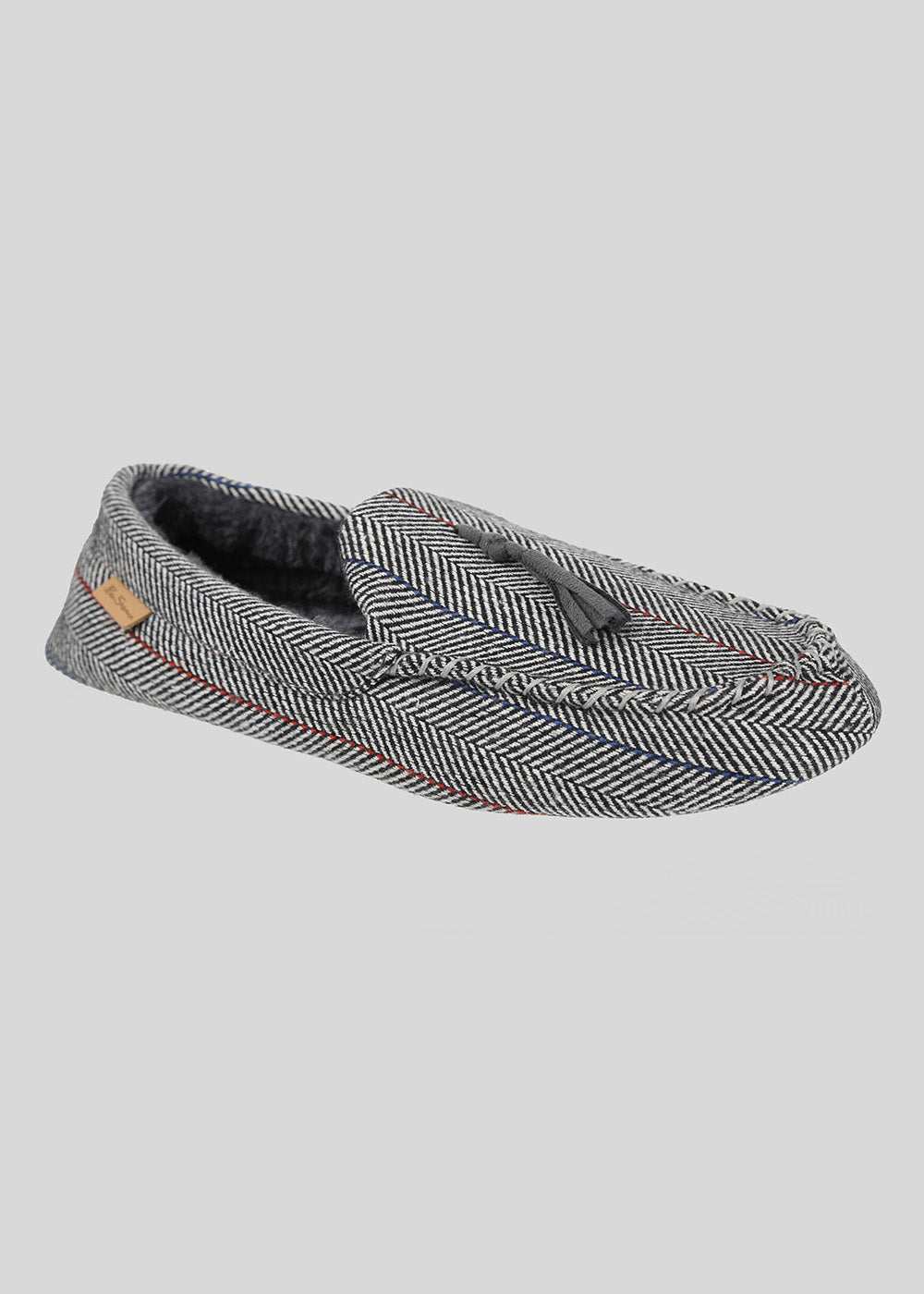 Ben Sherman Cliveden House Moccasin Slipper Grau | 58372WIPU