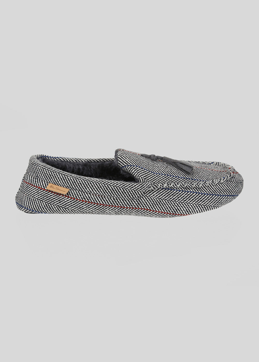 Ben Sherman Cliveden House Moccasin Slipper Grau | 58372WIPU