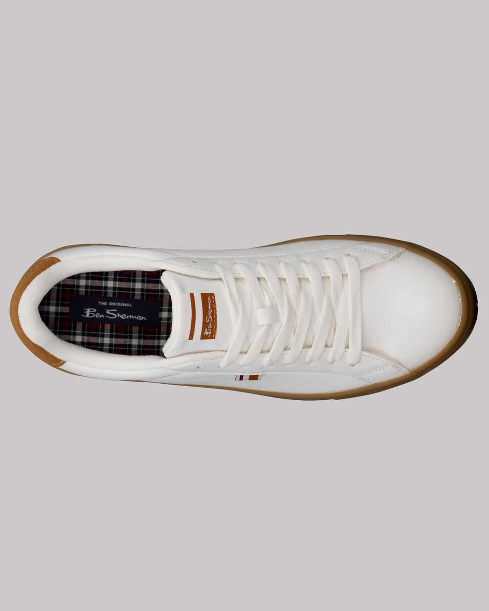 Ben Sherman Crowley Sneakers Weiß Braun | 68143CJLE