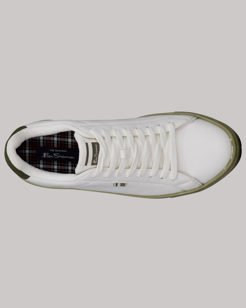 Ben Sherman Crowley Sneakers Weiß | 27984WHVG