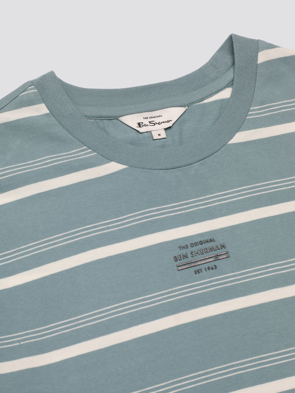 Ben Sherman Fine Stripe T-Shirt Blau | 23195AOSC