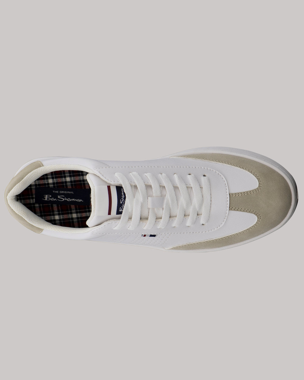 Ben Sherman Glasgow Sneakers Weiß | 27834LXEH