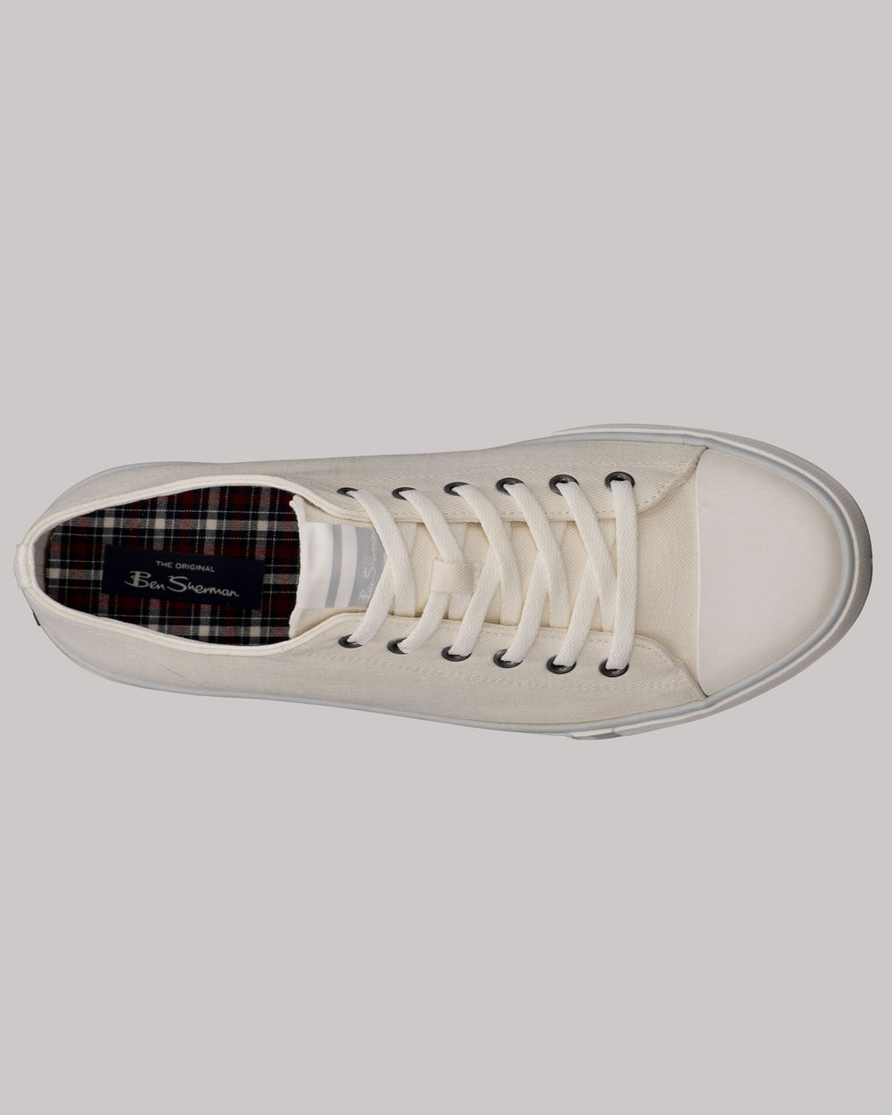 Ben Sherman Hadley Lo Sneakers Weiß | 51379KWXE