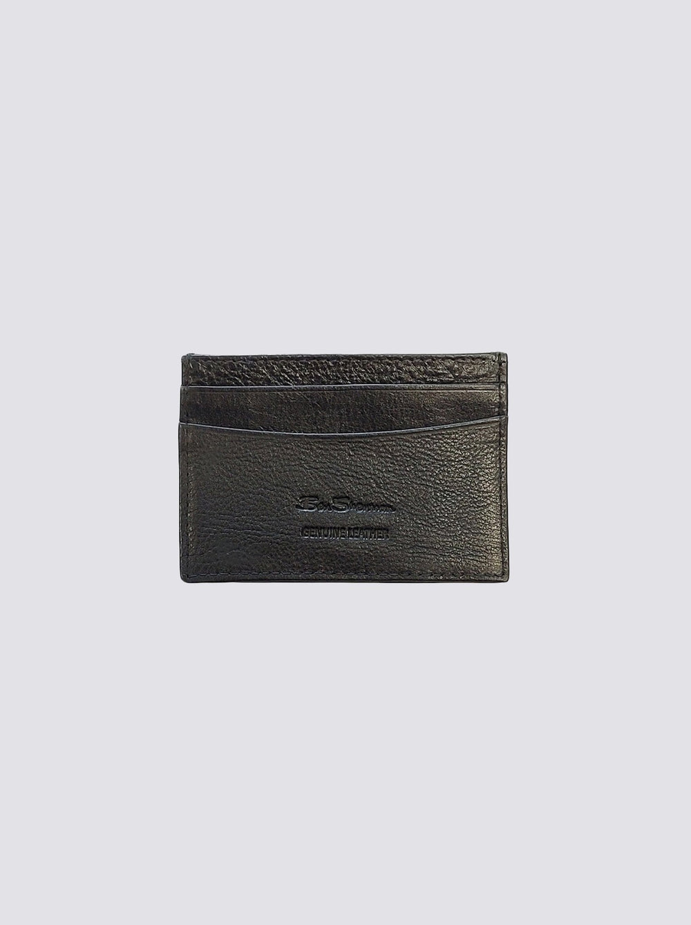 Ben Sherman Koki Leather Card Holder Geldbörse Schwarz | 46852UPOB