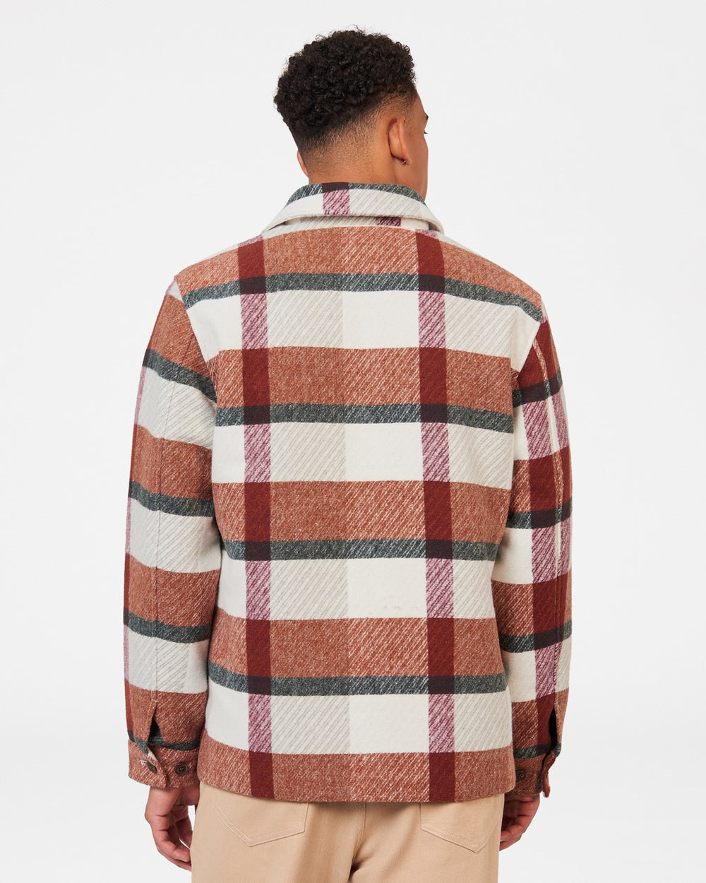 Ben Sherman Plaid Jacken Orange | 15420LVQU