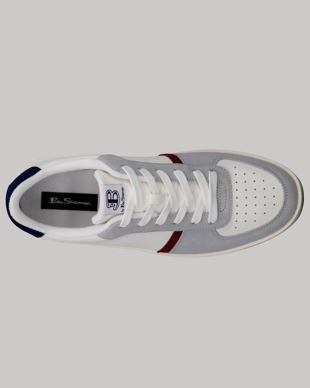 Ben Sherman Richmond Sneakers Weiß Navy | 32741INTU