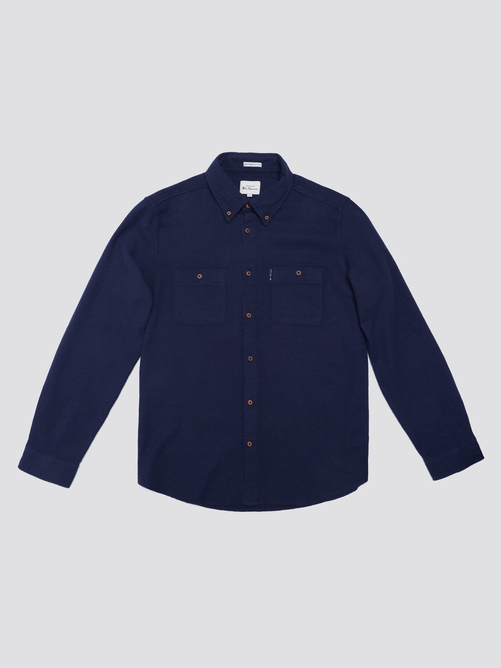 Ben Sherman Signature Boucle Hemd Navy | 84130KCJG