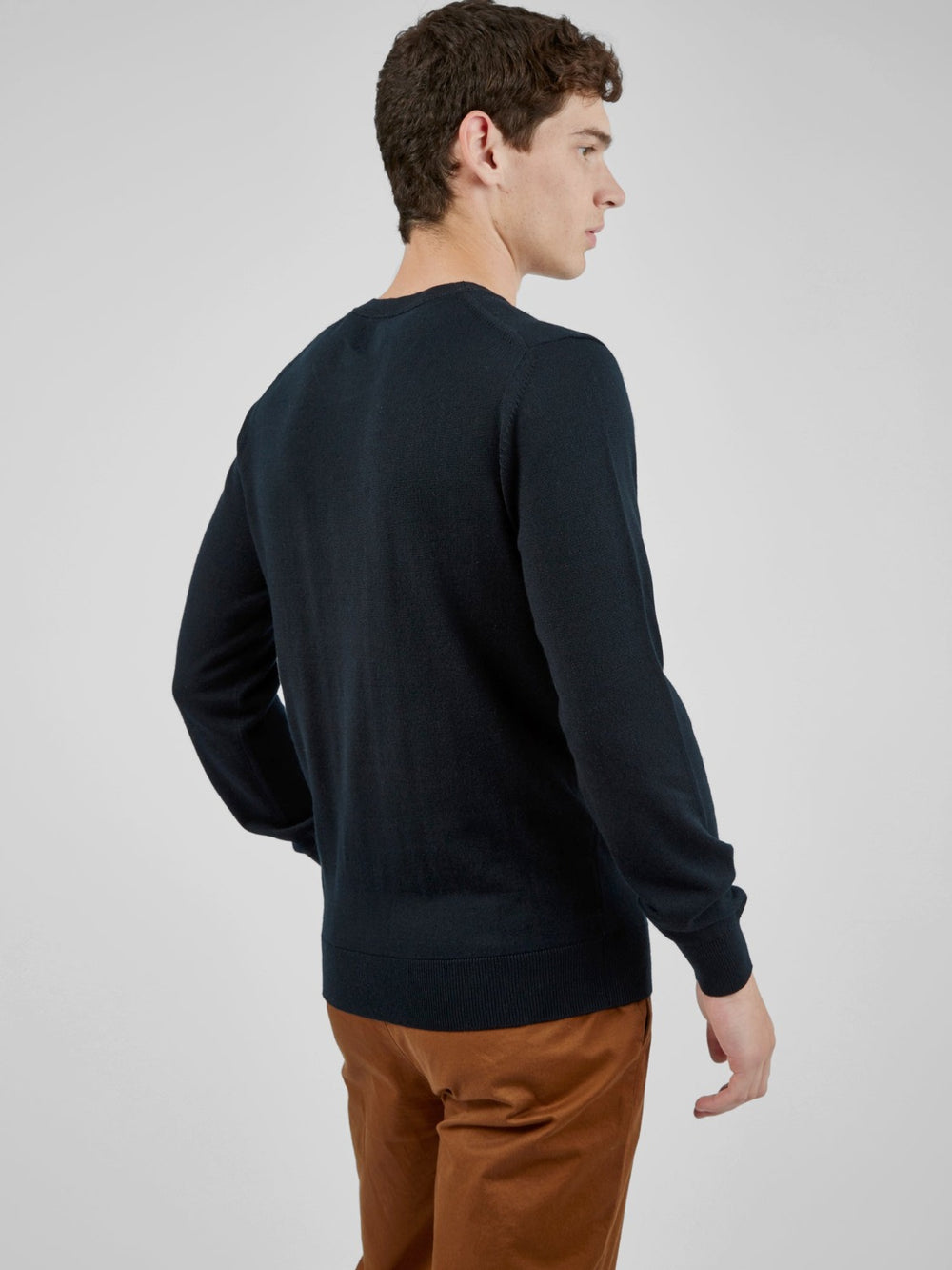 Ben Sherman Signature Crewneck Strickwaren Schwarz | 95721UAVG