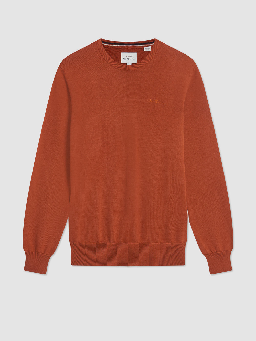 Ben Sherman Signature Crewneck Strickwaren Orange | 15709XRBH