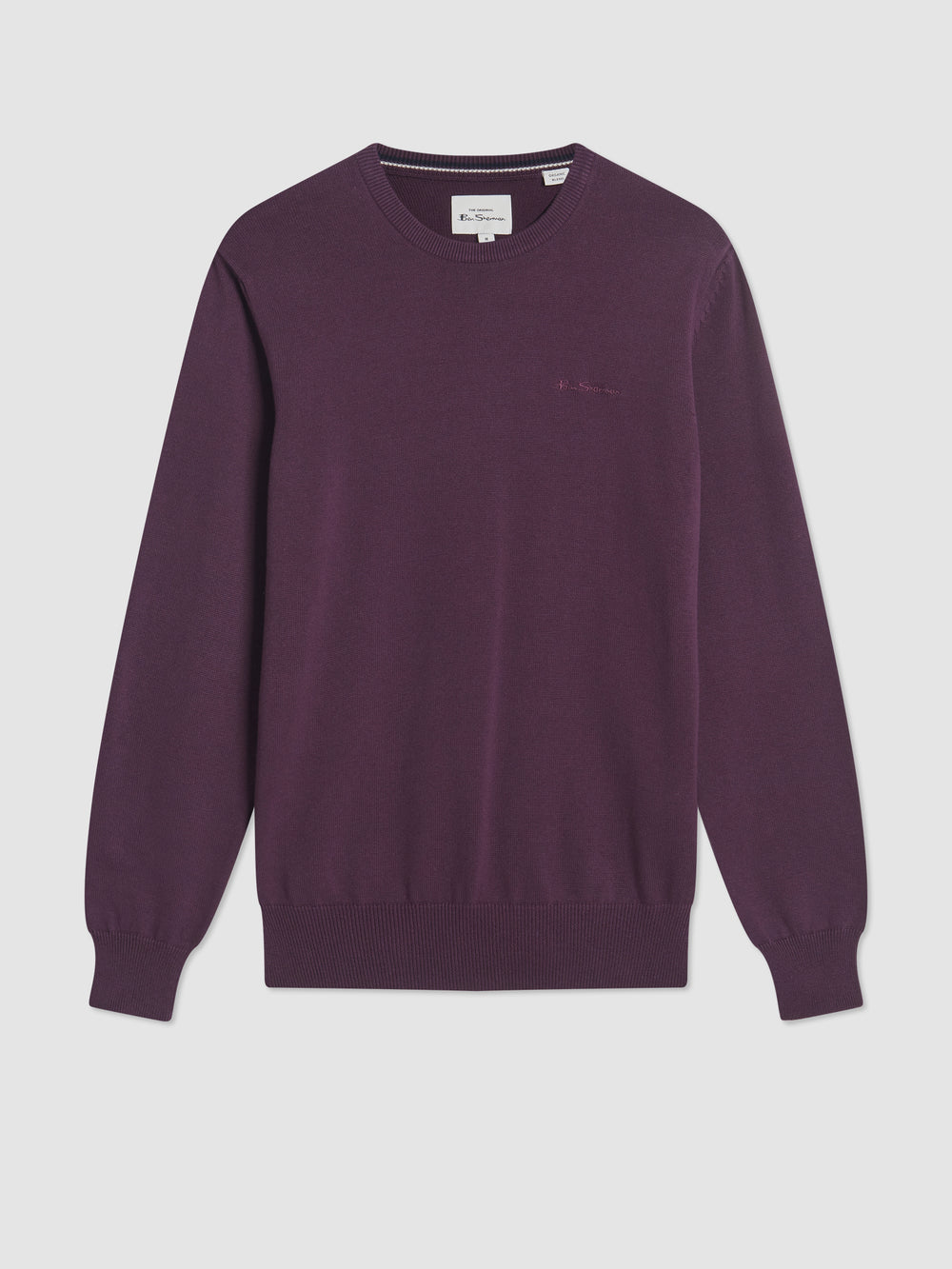 Ben Sherman Signature Crewneck Strickwaren Lila | 28769VRFT