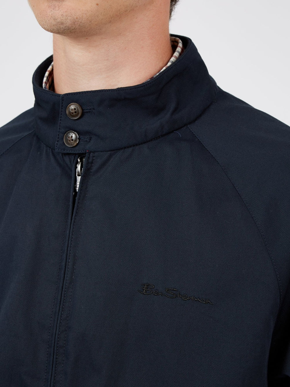 Ben Sherman Signature Harrington Jacken Navy | 89612XDAL