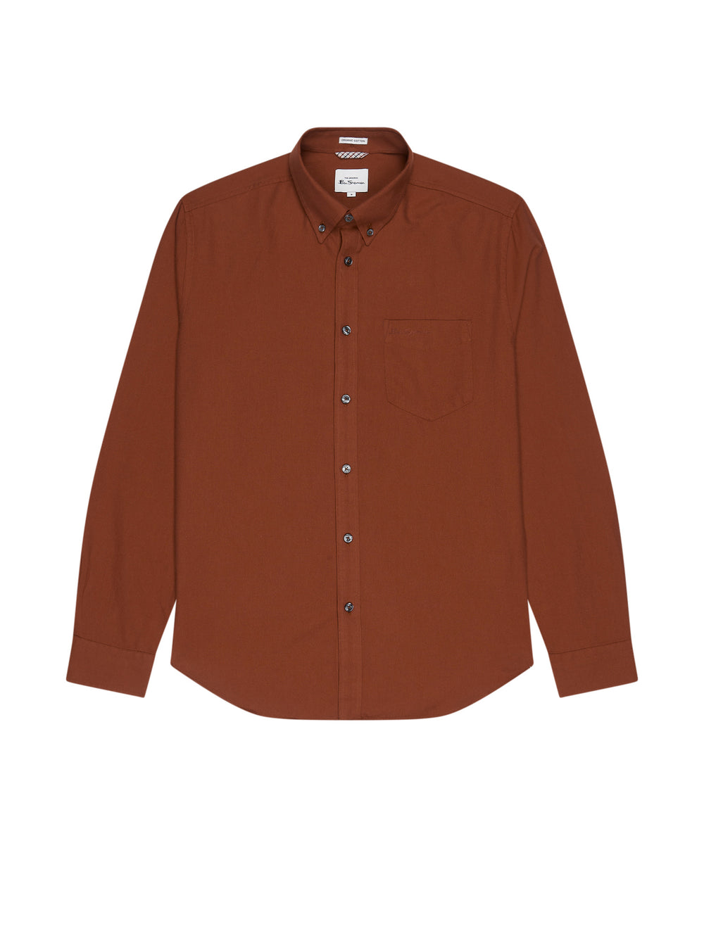 Ben Sherman Signature Long-Sleeve Oxford Hemd Orange | 47825RMXB