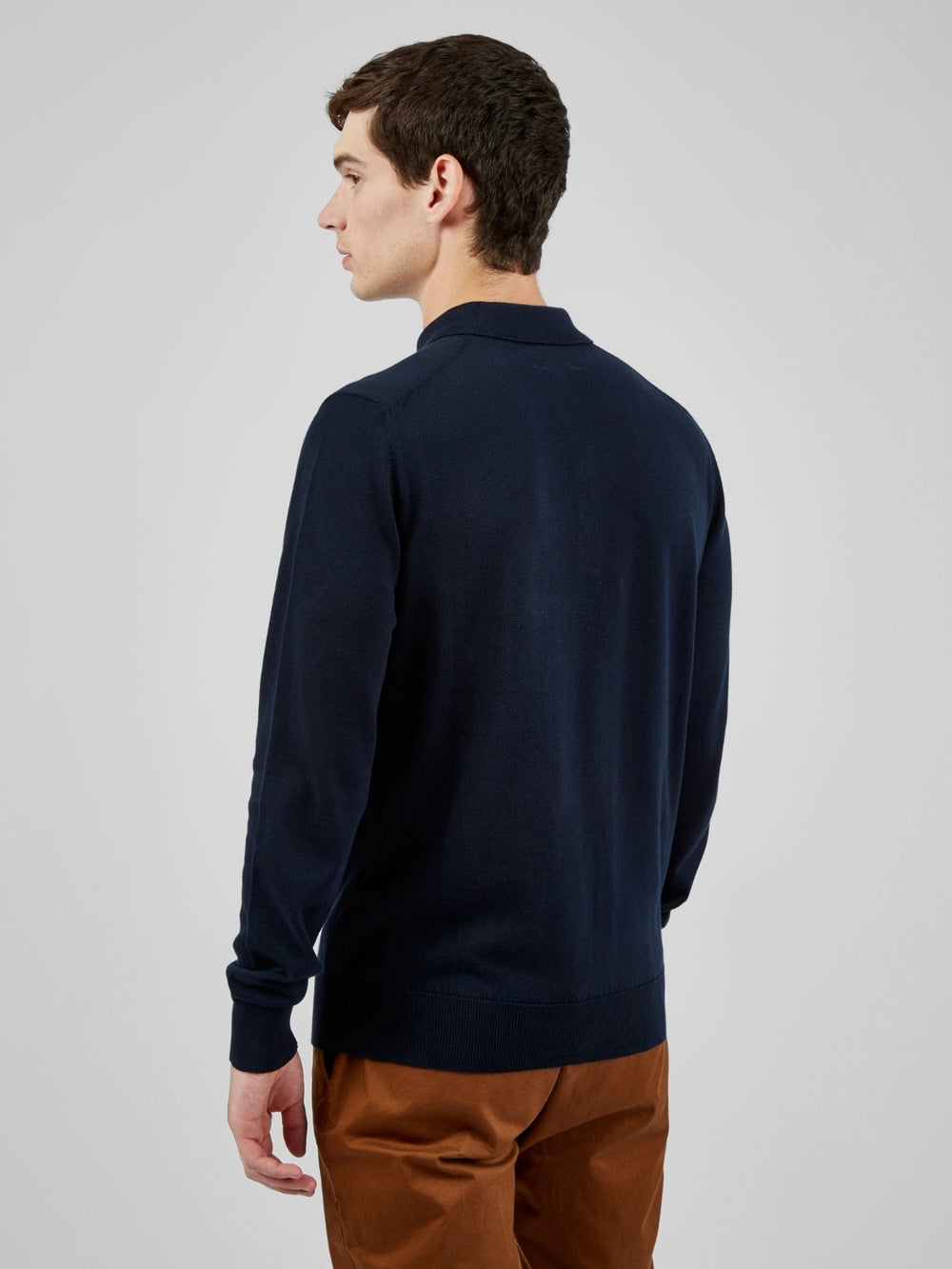 Ben Sherman Signature Long-Sleeve Pullover Mit Rollkragen Navy | 58734TKOE