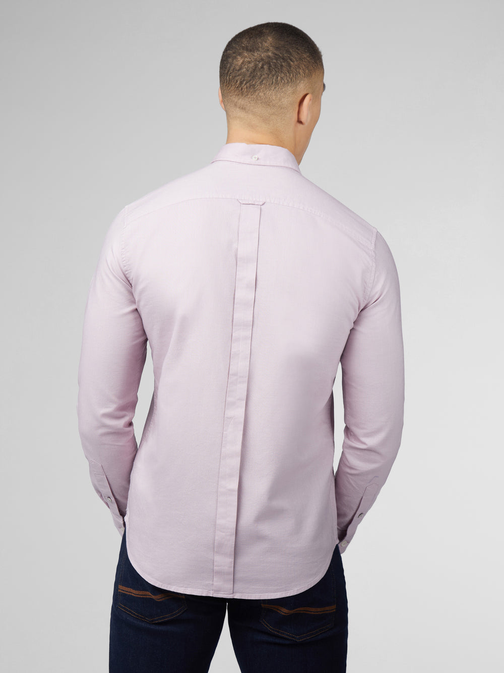 Ben Sherman Signature Oxford Long Sleeve Hemd Lila | 20847EZXK