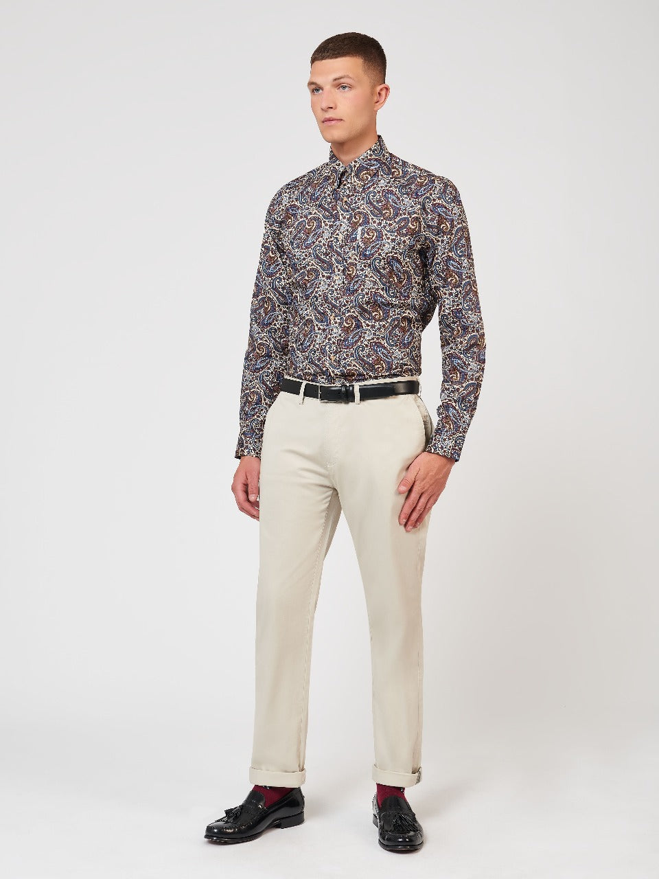 Ben Sherman Signature Paisley Hemd Mehrfarbig | 51963BSOW