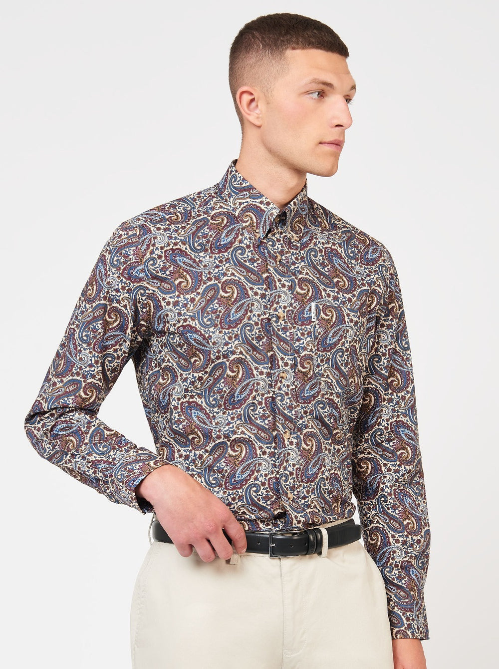 Ben Sherman Signature Paisley Hemd Mehrfarbig | 51963BSOW