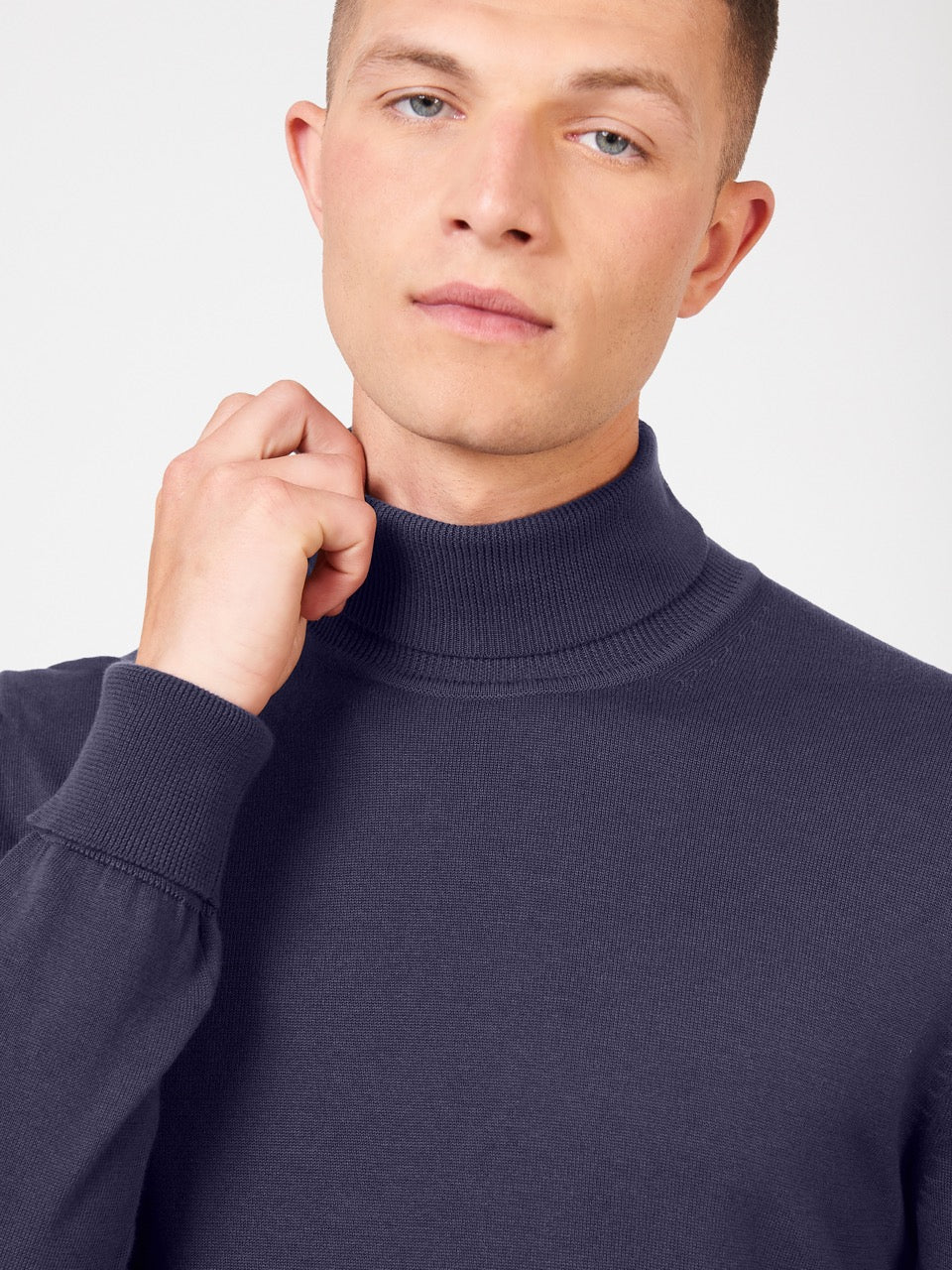 Ben Sherman Signature Roll Neck Strickwaren Lila | 97540OHDR