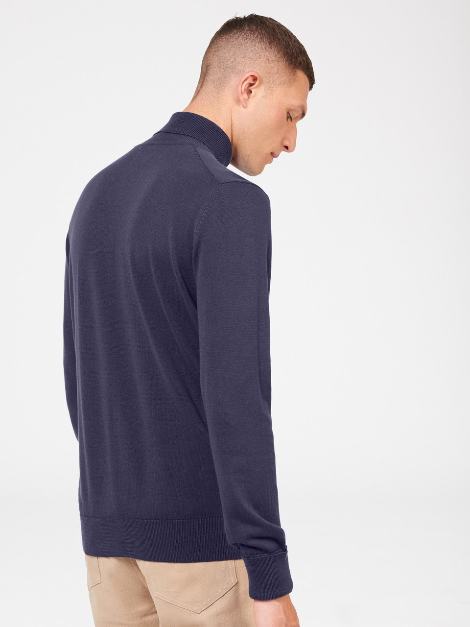 Ben Sherman Signature Roll Neck Strickwaren Lila | 97540OHDR