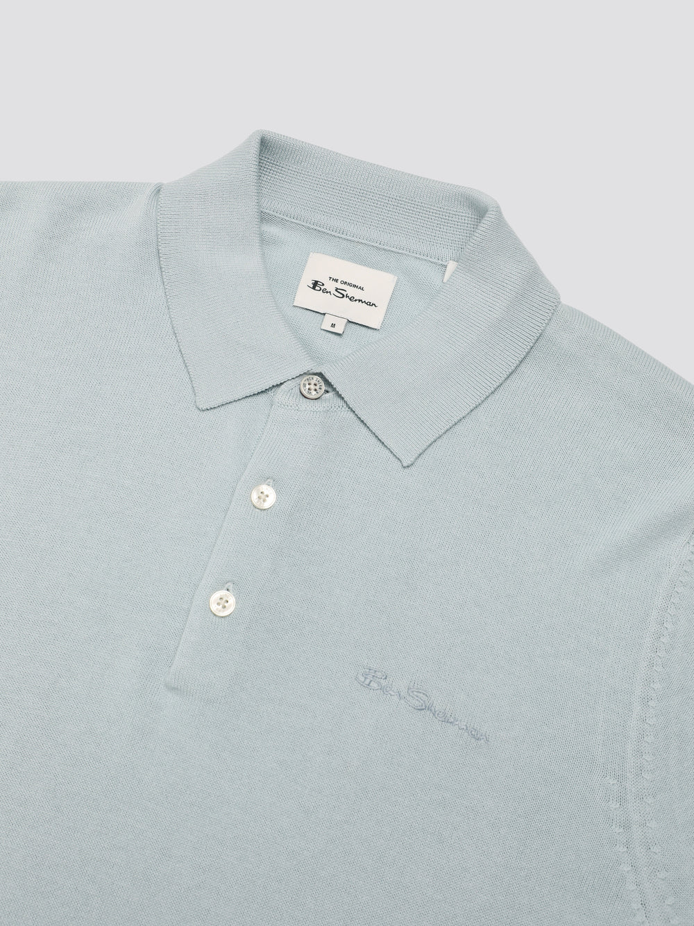 Ben Sherman Signature Short Sleeve Polo Strickwaren Blau | 98432MZGN