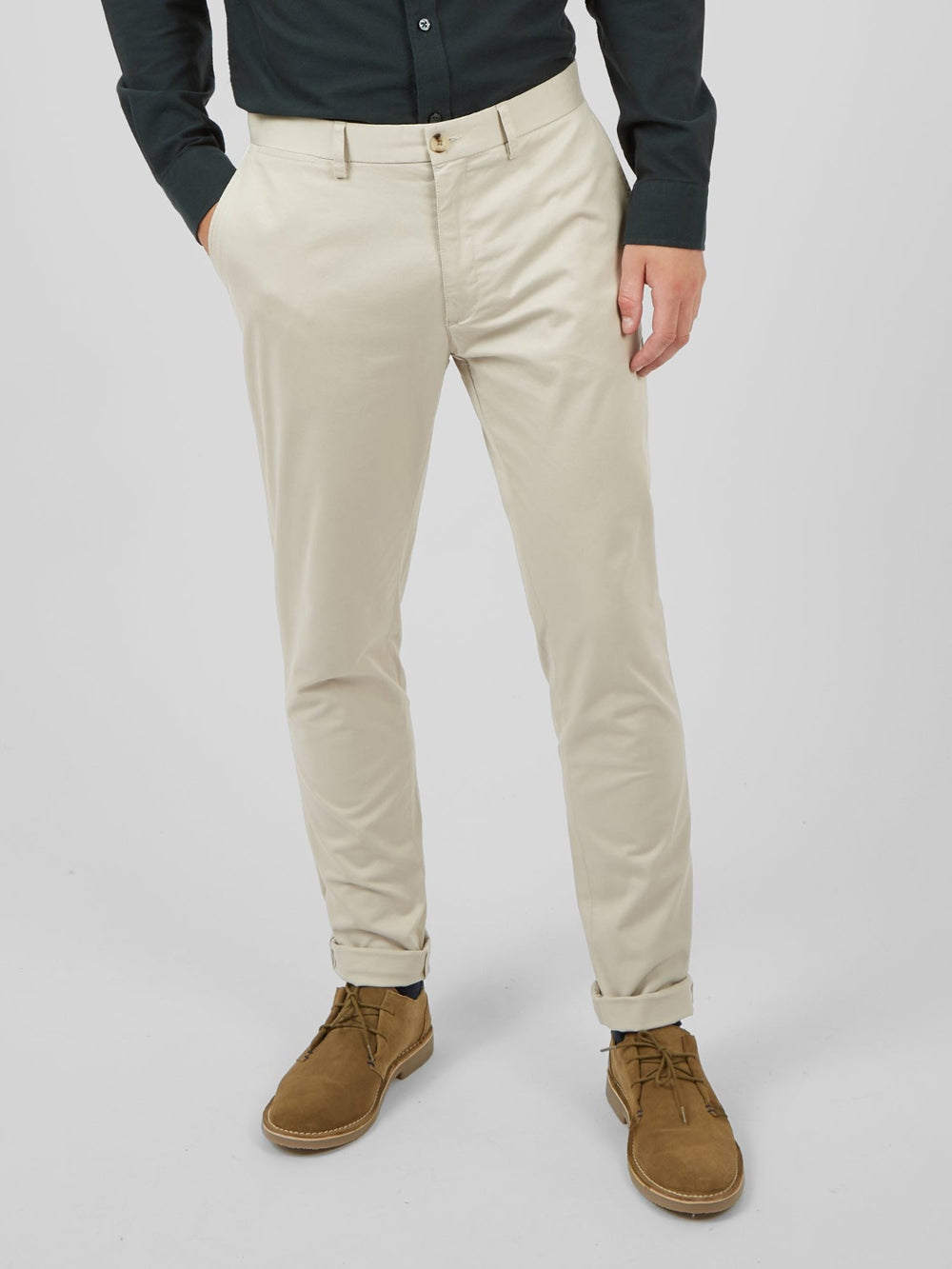 Ben Sherman Signature Skinny Stretch Chino Hose Weiß | 61905CHTG