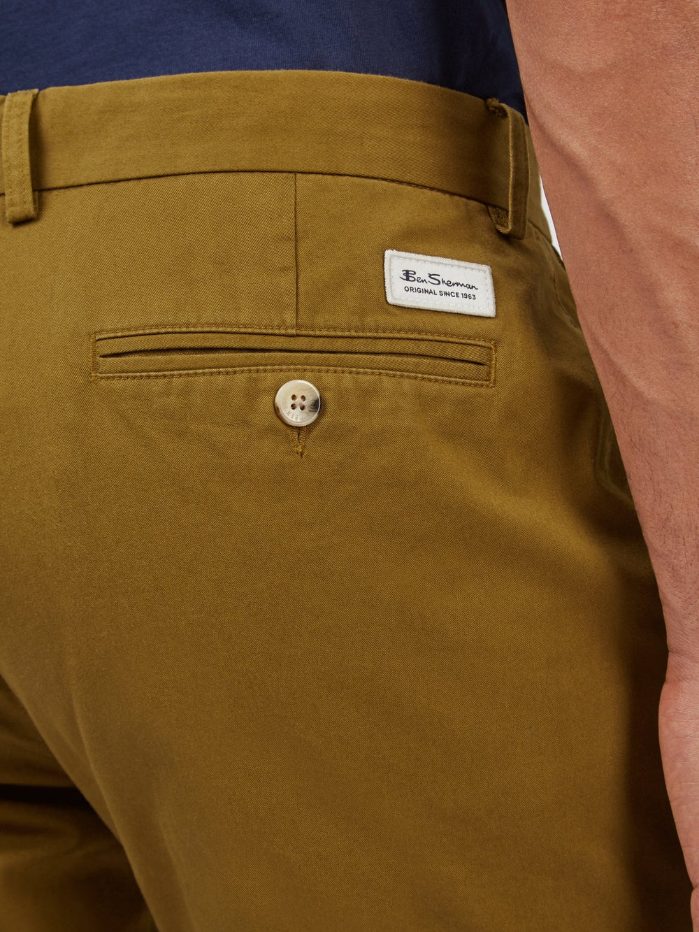 Ben Sherman Signature Slim Stretch Chino Hose Braun | 08475AHKZ