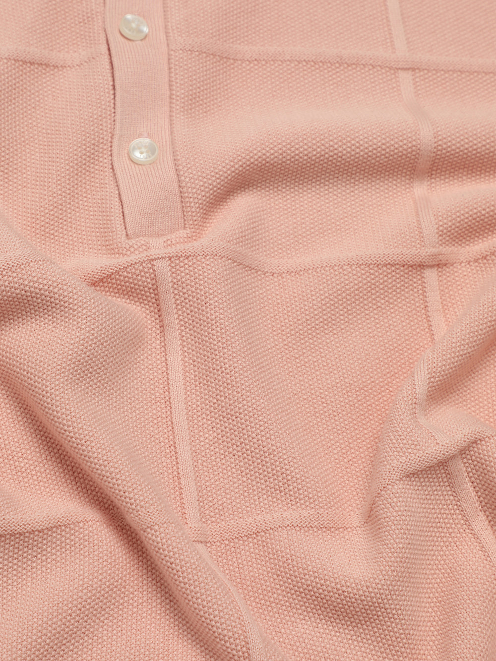 Ben Sherman Signature Textured Polo Strickwaren Rosa | 73514ZMVF