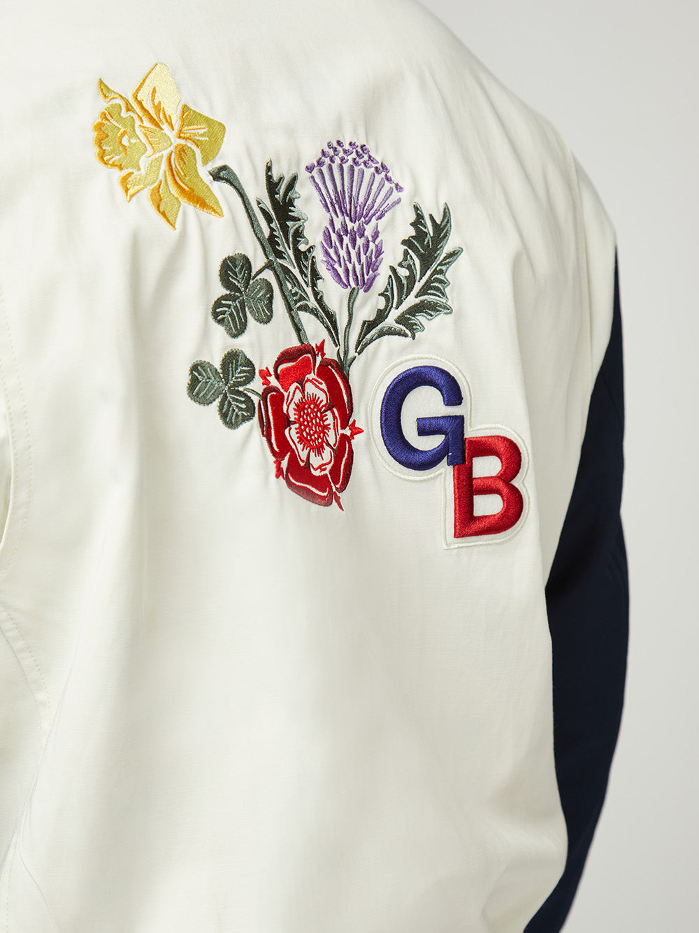 Ben Sherman Team GB Commercial Bomber Jacken Weiß | 91604HMQP